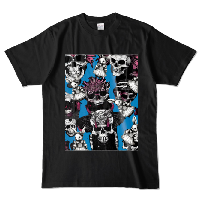 カラーTシャツ - L - ブラック (濃色)