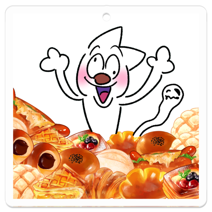 アクリルキーホルダー - 50 x 50 (mm)