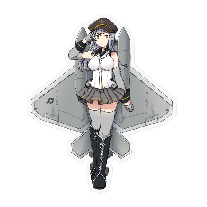 ステッカー - 100 x 100 (mm)