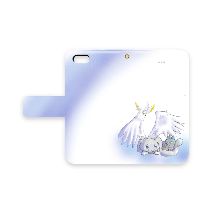 手帳型iPhoneケース - iPhone 5 / 5s / SE - ストラップ穴 あり