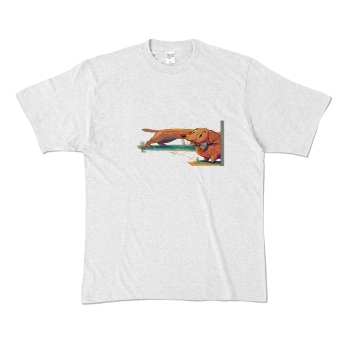 カラーTシャツ - XL - アッシュ (淡色)