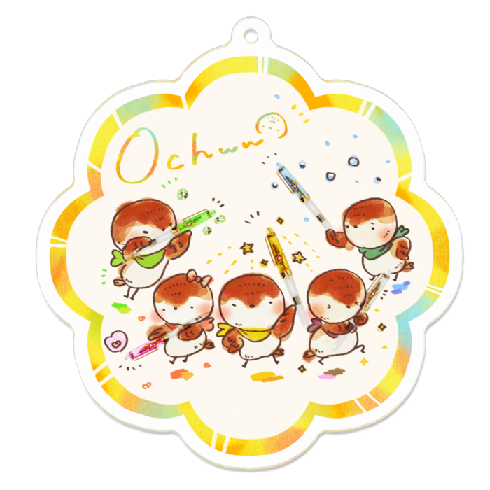 アクリルキーホルダー - 70 x 70 (mm)