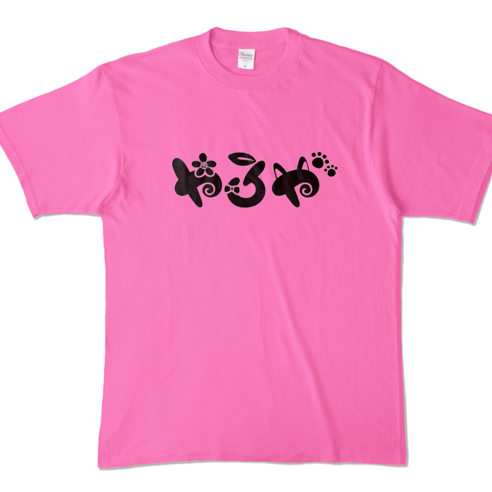 カラーTシャツ - XL - ピンク (濃色)