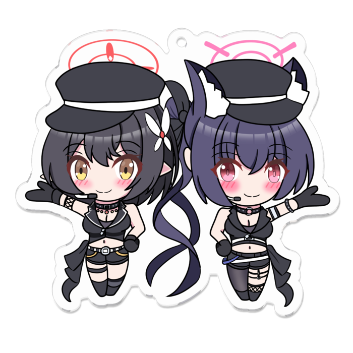 アクリルキーホルダー - 70 x 70 (mm)