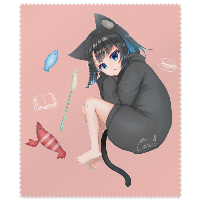 メガネ拭き ぴんく