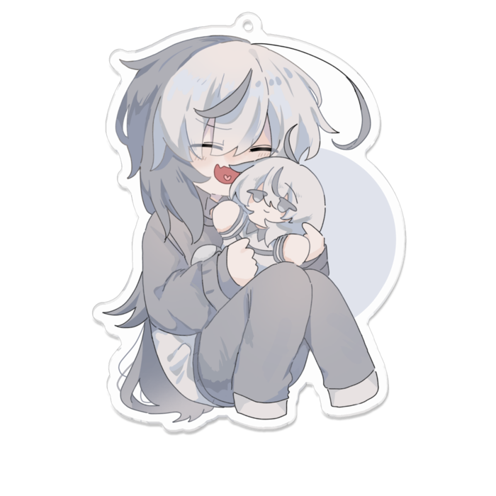 アクリルキーホルダー - 100 x 100 (mm)