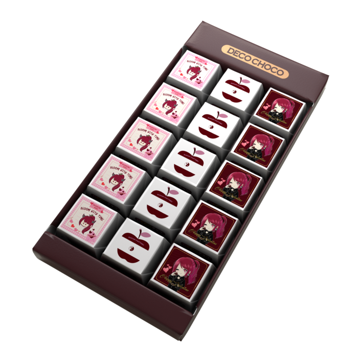 DECOチョコ - 列ごとにデザイン