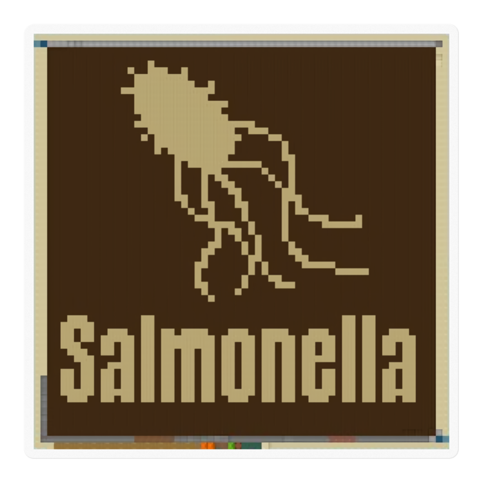 ステッカー - 100 x 100 (mm)