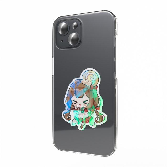 ホログラムスマホステッカー - 縦