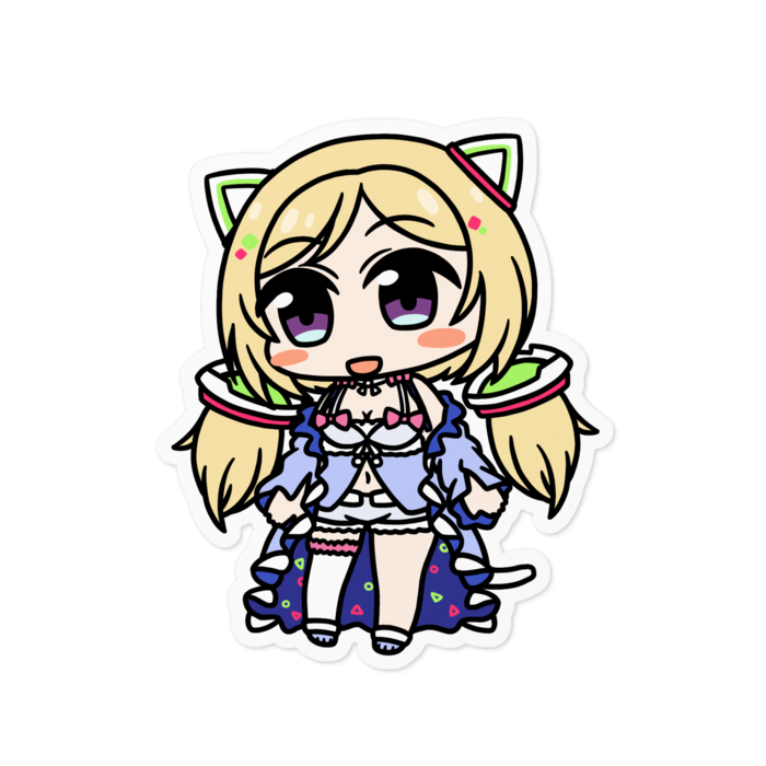 ステッカー - 100 x 100 (mm)