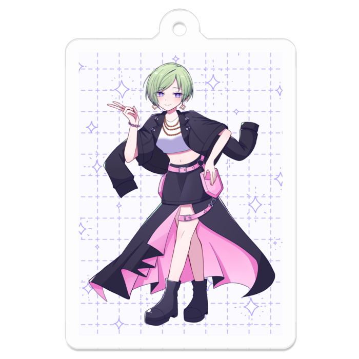 4周年アクキー② - 50 x 50 (mm)