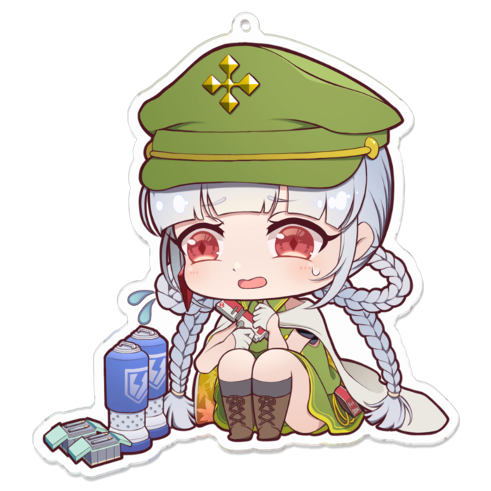アクリルキーホルダー - 100 x 100 (mm)