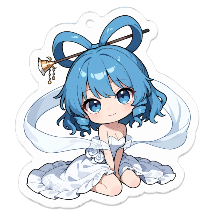 アクリルキーホルダー - 50 x 50 (mm)(キャラのみ)