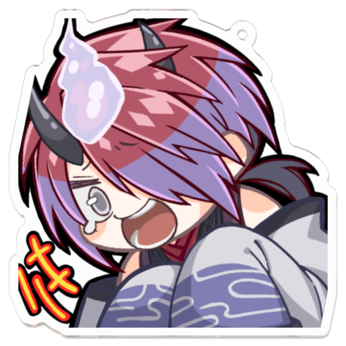 アクリルキーホルダーver笑い