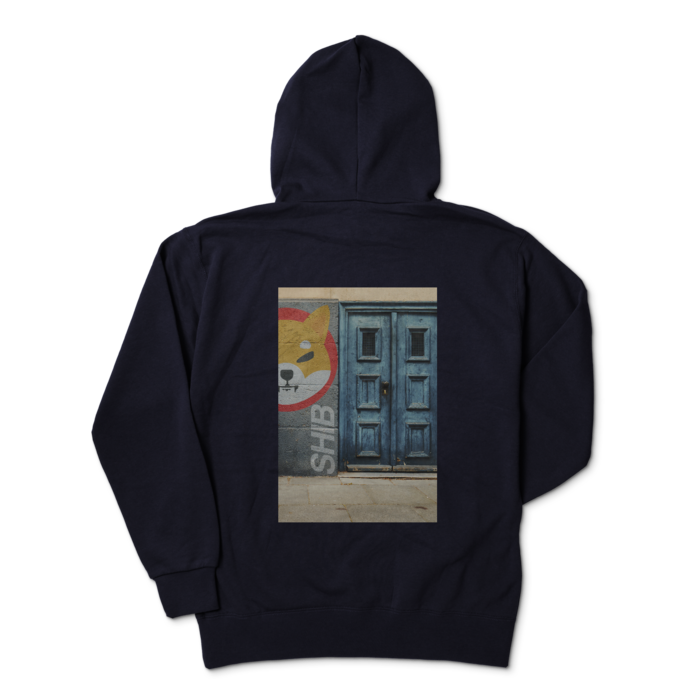 ジップパーカー - XL - ネイビー