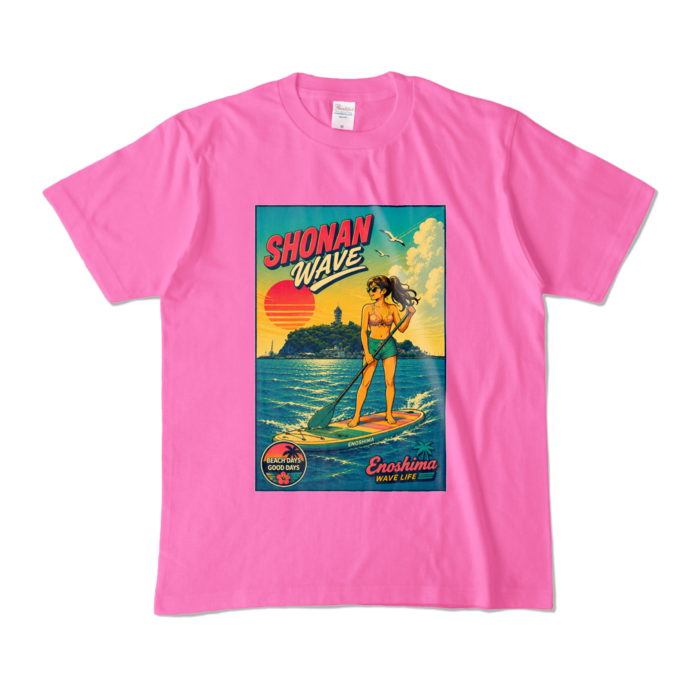 カラーTシャツ - M - ピンク (濃色)
