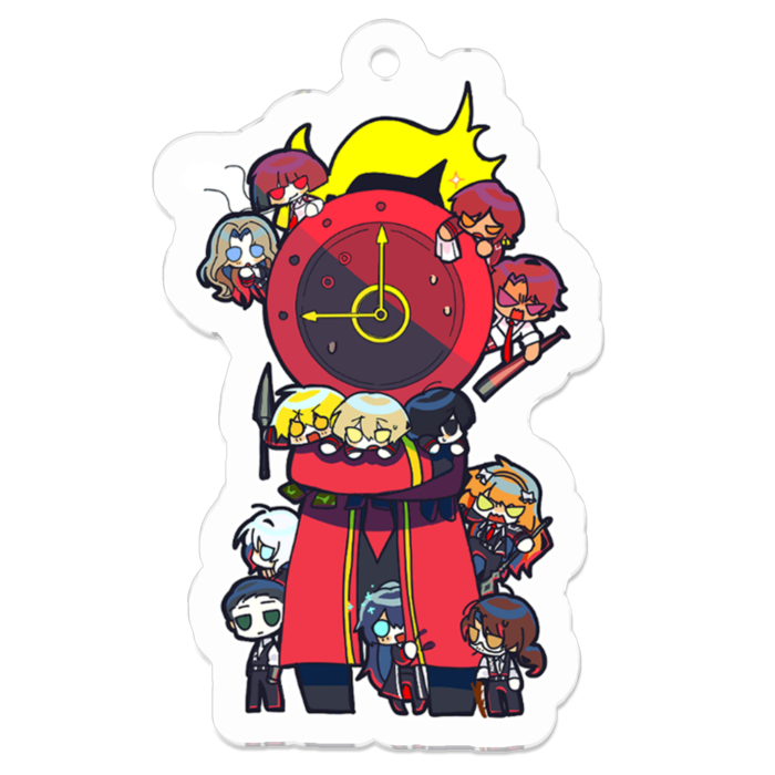 アクリルキーホルダー - 50 x 50 (mm)