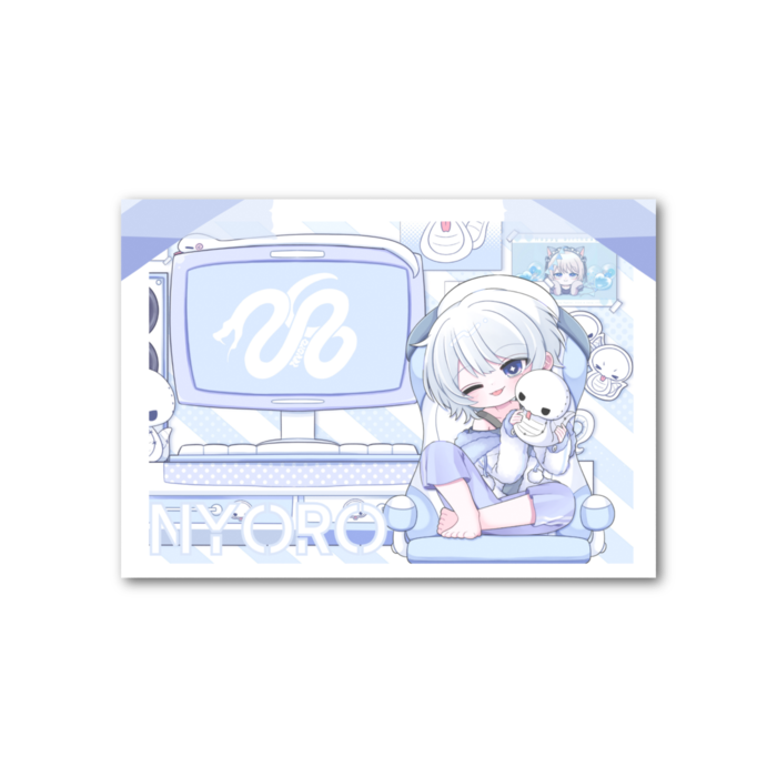 フォト風カード - 横 - 片面