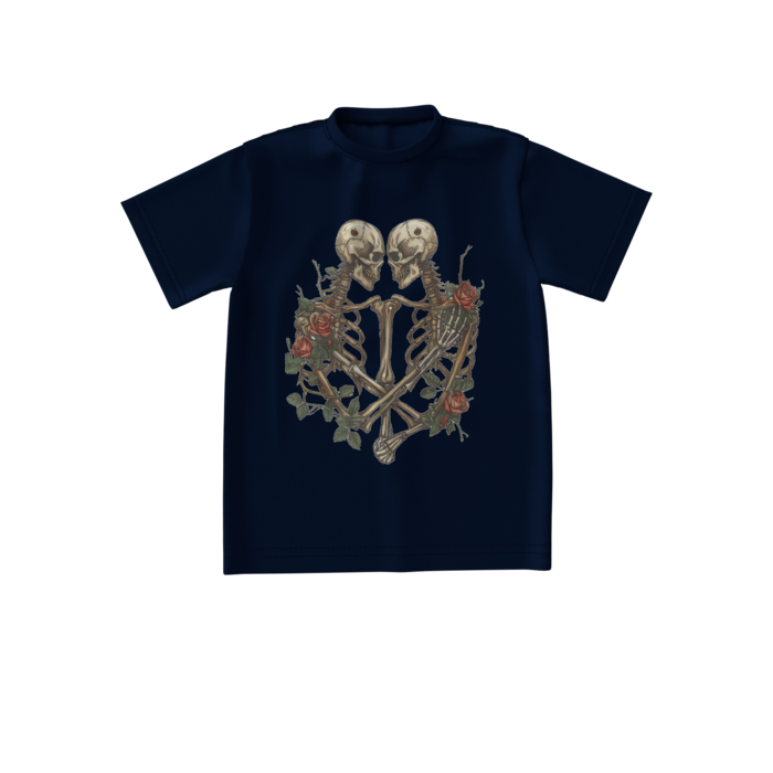 ビッグシルエットTシャツ - S -ネイビー