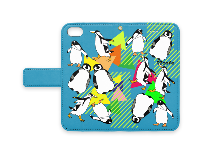 手帳型iPhoneケース - iPhone 8 / 7 / SE2 - ストラップ穴 あり