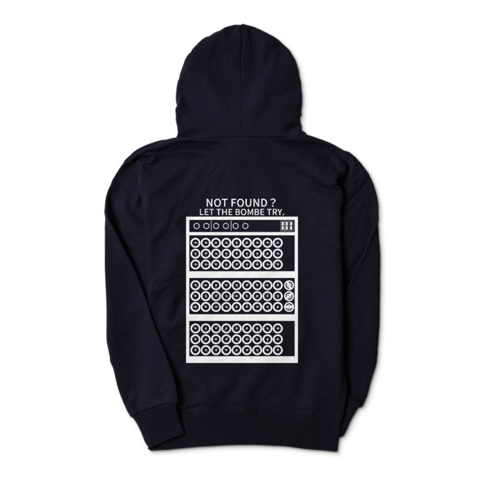 ジップパーカー - S - ネイビー