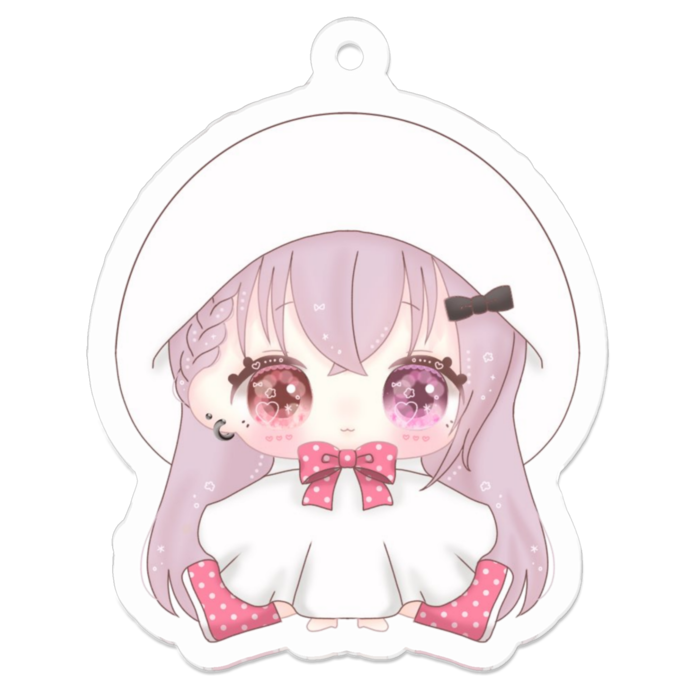 アクリルキーホルダー - 50 x 50 (mm)