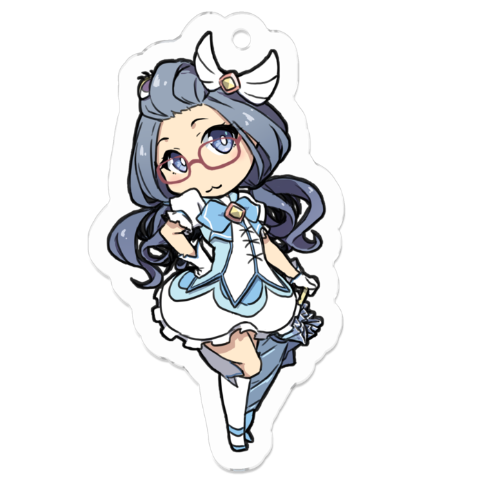 アクリルキーホルダー - 50 x 50 (mm)