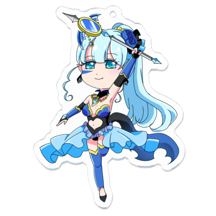アクリルキーホルダー - 70 x 70 (mm)