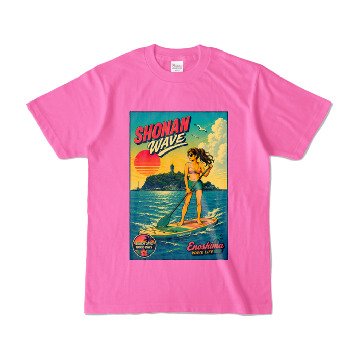 カラーTシャツ - S - ピンク (濃色)
