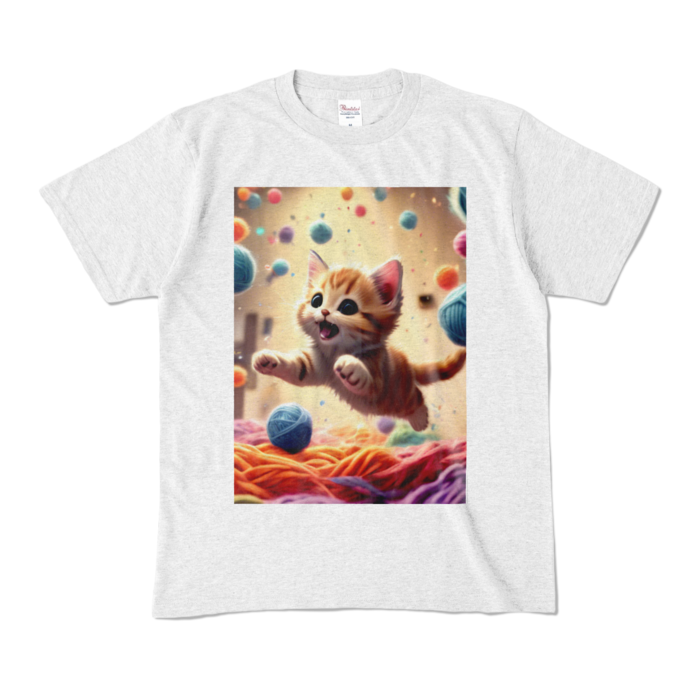 カラーTシャツ - M - アッシュ (淡色)