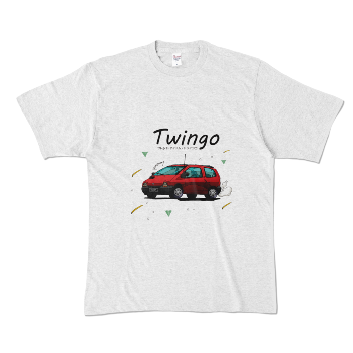 カラーTシャツ - XL - アッシュ (淡色)