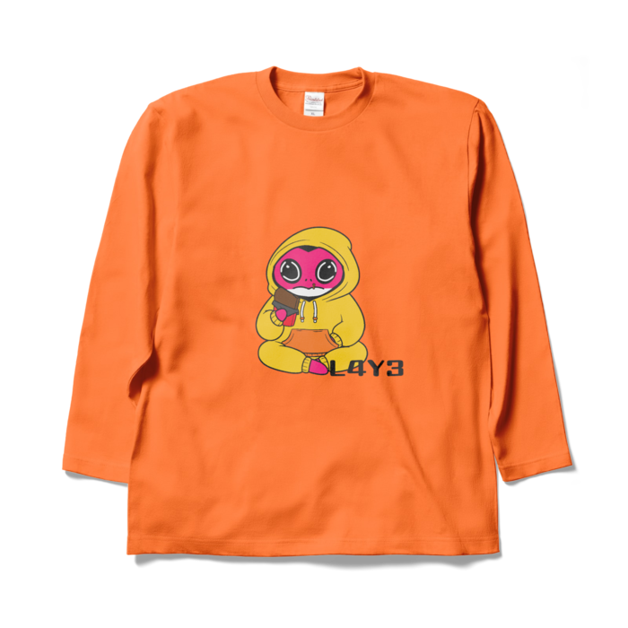 ロングスリーブTシャツ - XL - オレンジ