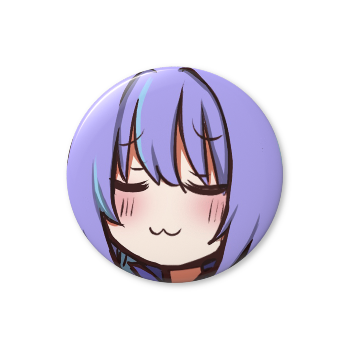 缶バッジ（顔B柄） - 44mm