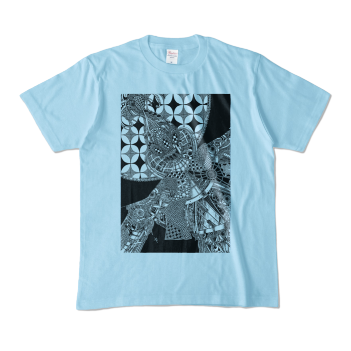 カラーTシャツ - M - ライトブルー (淡色)