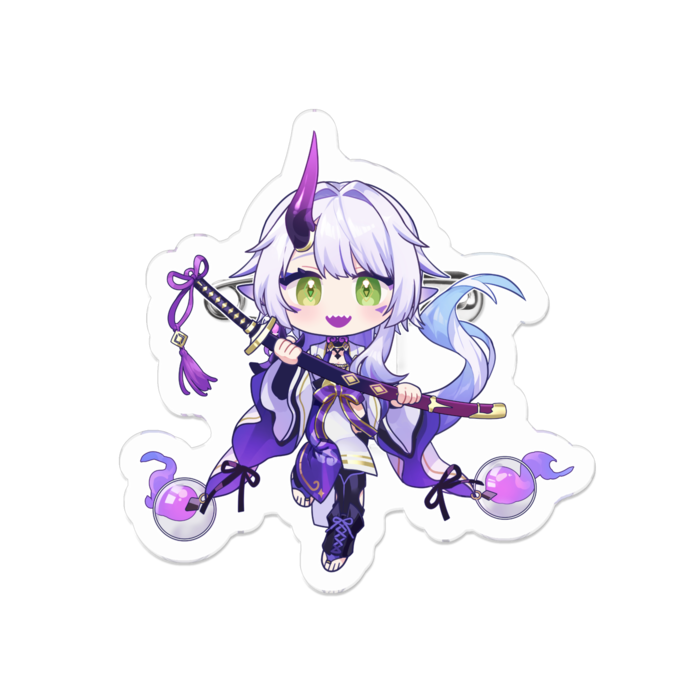 アクリルバッジ - 50 x 50 (mm)