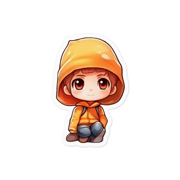 ステッカー - 100 x 100 (mm)