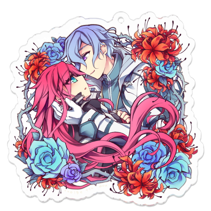 アクリルキーホルダー - 70 x 70 (mm)