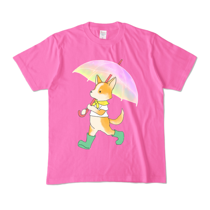 カラーTシャツ - M - ピンク (濃色)