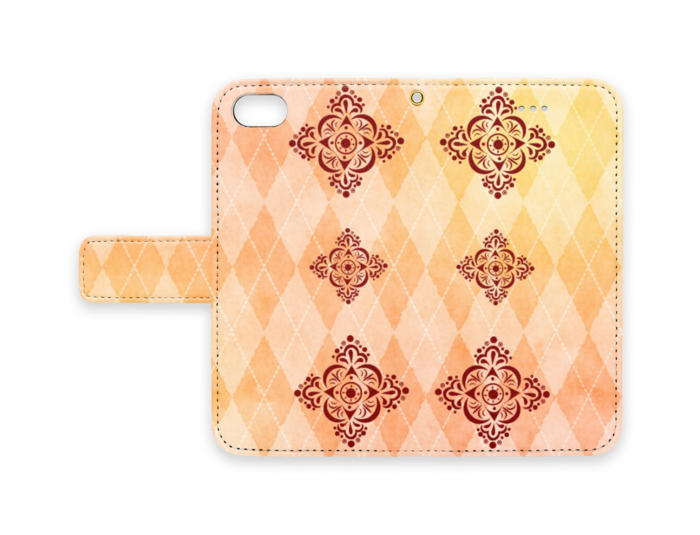 手帳型iPhoneケース - iPhone 8 / 7 - ストラップ穴 あり