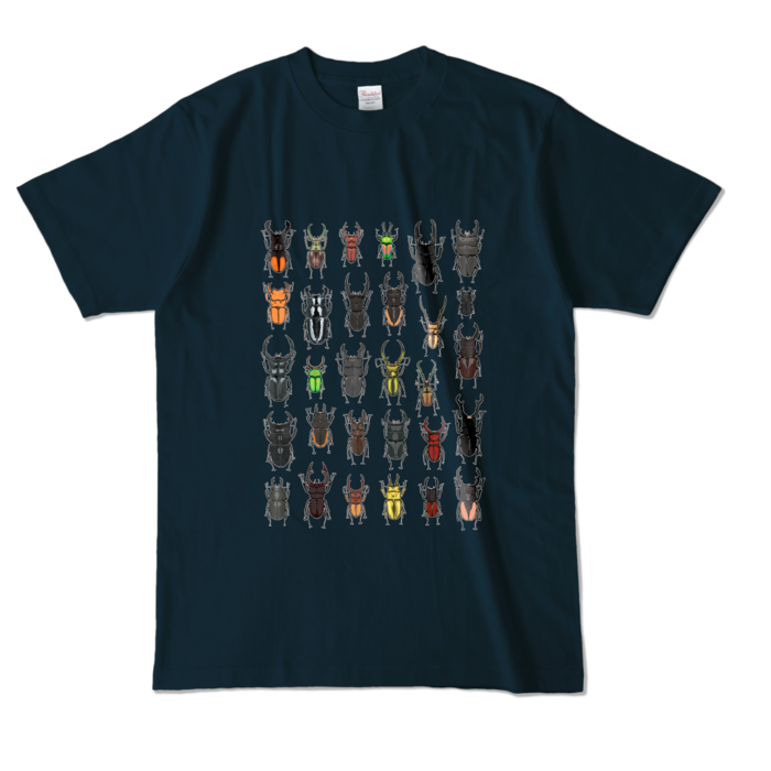 カラーTシャツ - L - ネイビー (濃色)