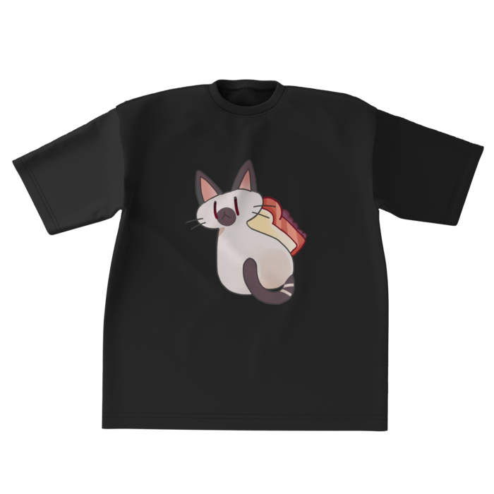黒ビッグシルエットTシャツ - XL -