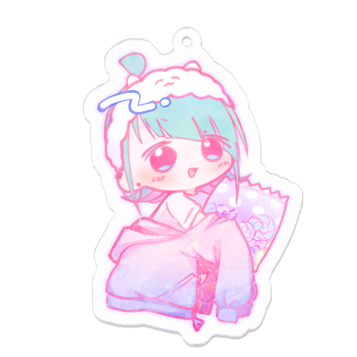 アクリルキーホルダー - 70 x 70 (mm)