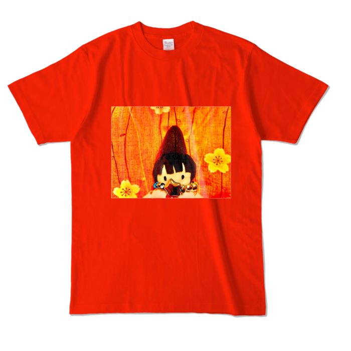 カラーTシャツ - L - レッド (濃色)