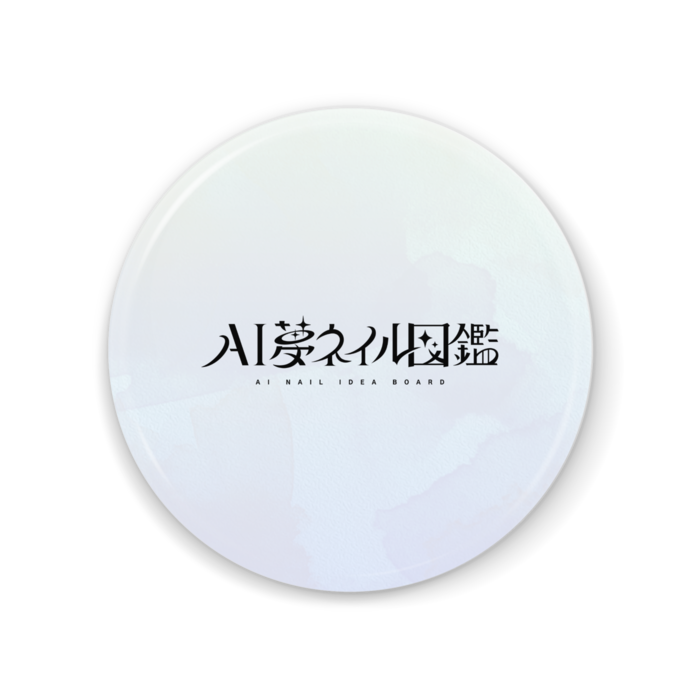 文字ロゴ缶ミラー(56mm)