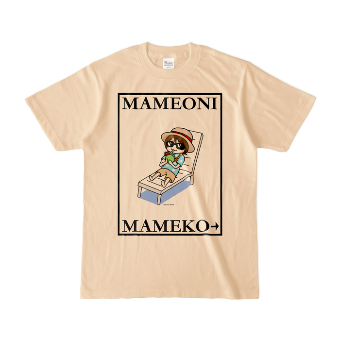 カラーTシャツ(淡色) - S - ナチュラル