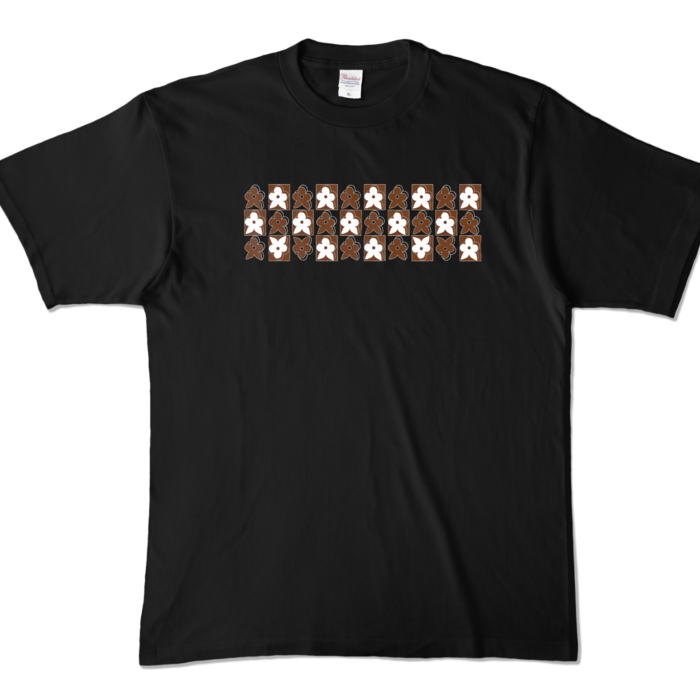 カラーTシャツ - XL - ブラック (濃色)