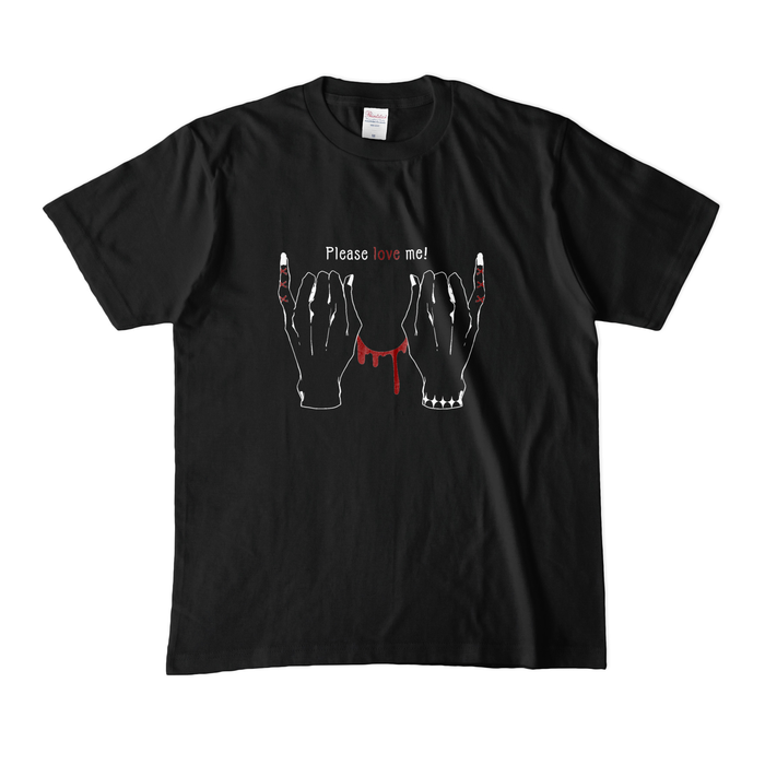 カラーTシャツ(濃色) - M - ブラック