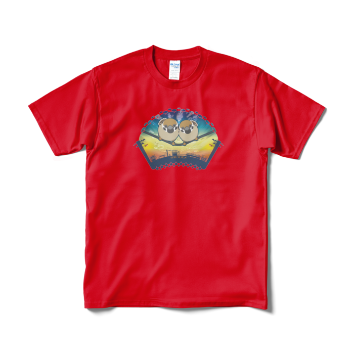 Tシャツ(短納期) - M - レッド