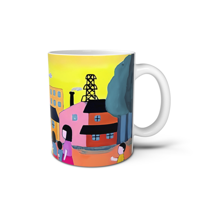 マグカップ - 直径 8 cm / 高さ 9.5 cm