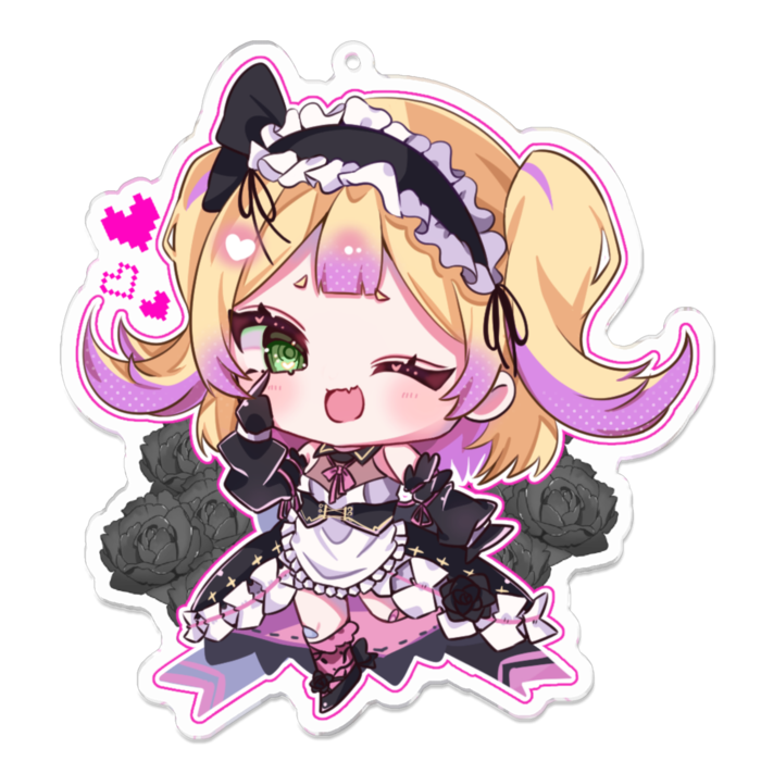 アクリルキーホルダー - 100 x 100 (mm)